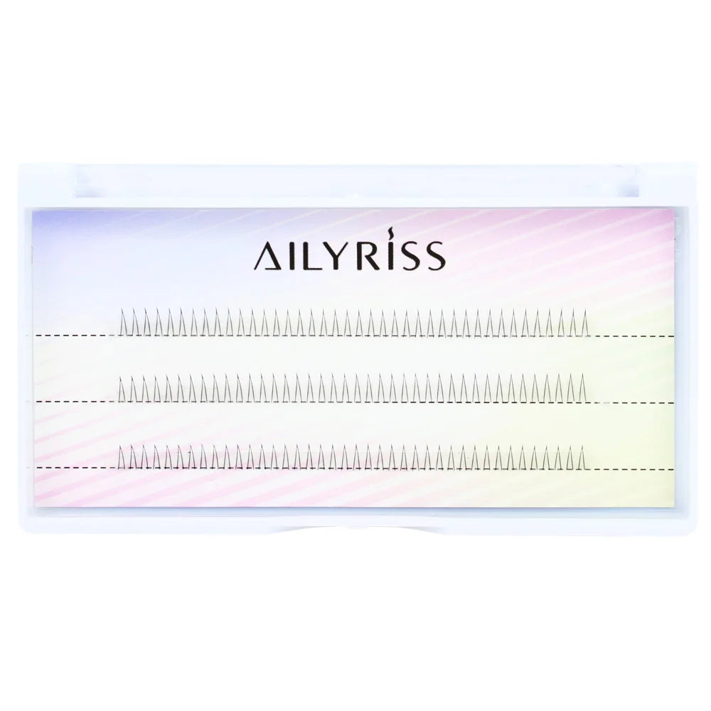J Curl V-Shape Manga Under Eyelashes – Soft Black Bottom Lash Clusters for Natural Comic Eye Look