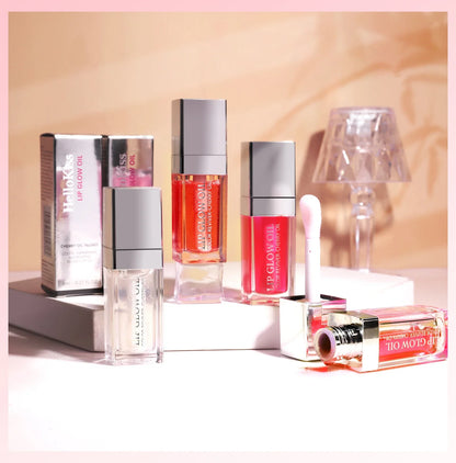 Crystal Jelly Lip Oil – Moisturizing & Plumping Tinted Lip Gloss for Sexy, Glossy Lips