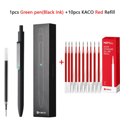 KACO 0.5mm MIDOT Gel Ink Pens – Quick-Drying, Smooth Writing, High-Volume for Exams, Grading, Homework, and Papers