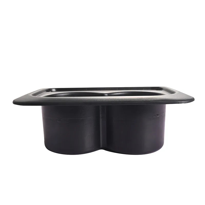 Universal Car Cup Holder & Center Console Armrest Pillow – Water Bottle & Phone Storage Organizer