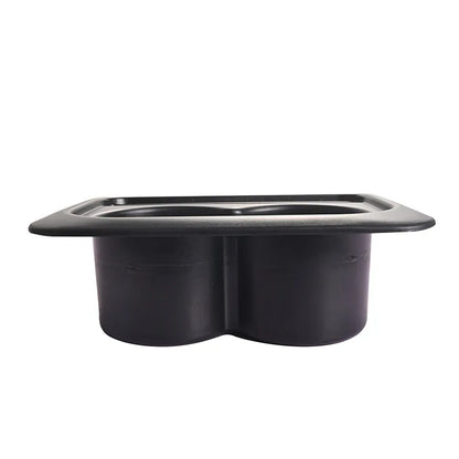 Universal Car Cup Holder & Center Console Armrest Pillow – Water Bottle & Phone Storage Organizer