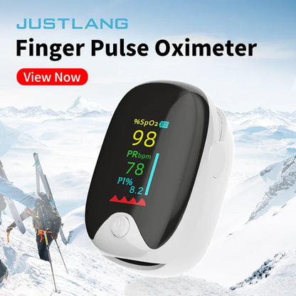 Medical Finger Pulse Oximeter – Oxygen Saturation, Heart Rate Monitor for Adults and Children, Pediatric Health Care Tool