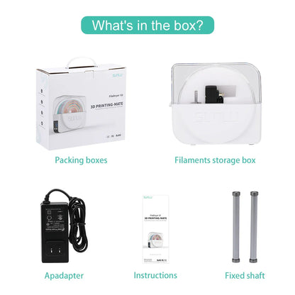 SUNLU S1+ 3D Filament Drying Box – Fila-Dryer Storage Holder for Dry Filament with Fast Heating