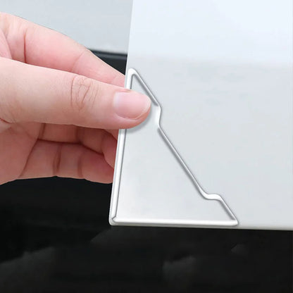 4Pcs Transparent Silicone Car Door Corner Anti-collision Covers - Anti-Scratch Stickers for Universal Door Protection Cover