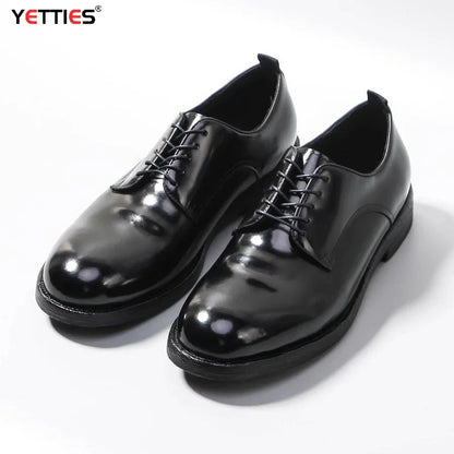 Men’s Horsehide Oxford Shoes - Handcrafted Goodyear Welt Premium Business and Wedding Dress Shoes