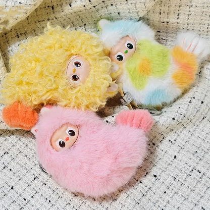 Labubu V4 Doll Fried Shrimp Outfit – 4.0 Pin for Love Series Doll Clothes & Accessories