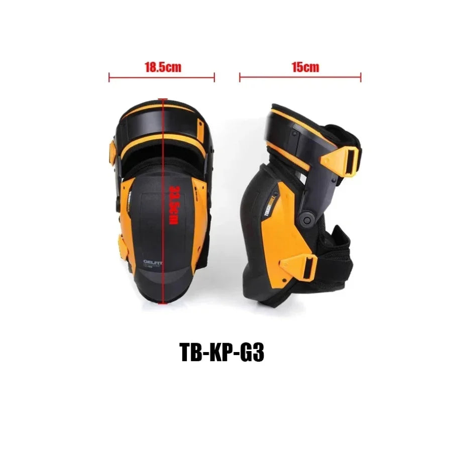 TOUGHBUILT GelFit Knee Pads - Thigh Support with Anti-Slip Silicone Knee Protection