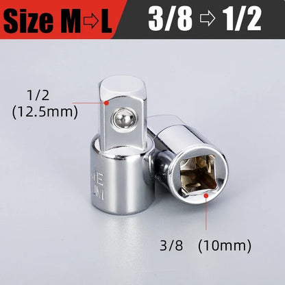 # Telescopic Ratchet Wrench Set - 72-Tooth Quick Release Adjustable Head Tool for Automotive Repair