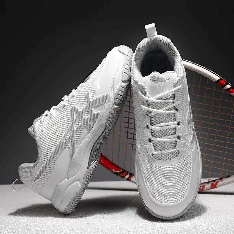 Unisex Indoor Court Sports Shoes - Non-Slip Breathable Sneakers for Badminton, Table Tennis, Volleyball & Handball