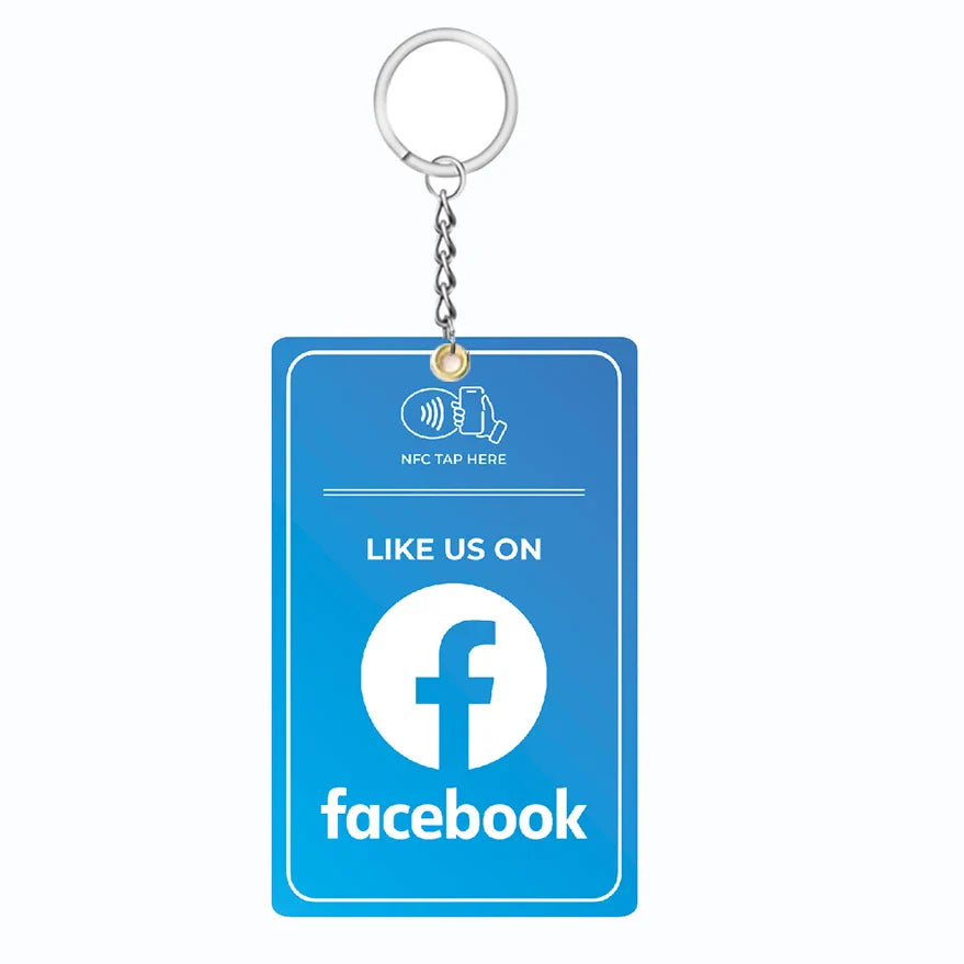 Universal NFC Google Review Cards – Instagram & Facebook Tap-to-URL Social Business Cards for Android & iPhone