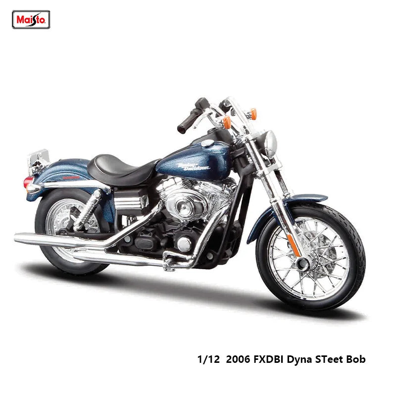 Maisto 1:12 Harley Davidson 2017 Road King Special – Classic Die-Cast Motorcycle Model Collectible Toy Gift