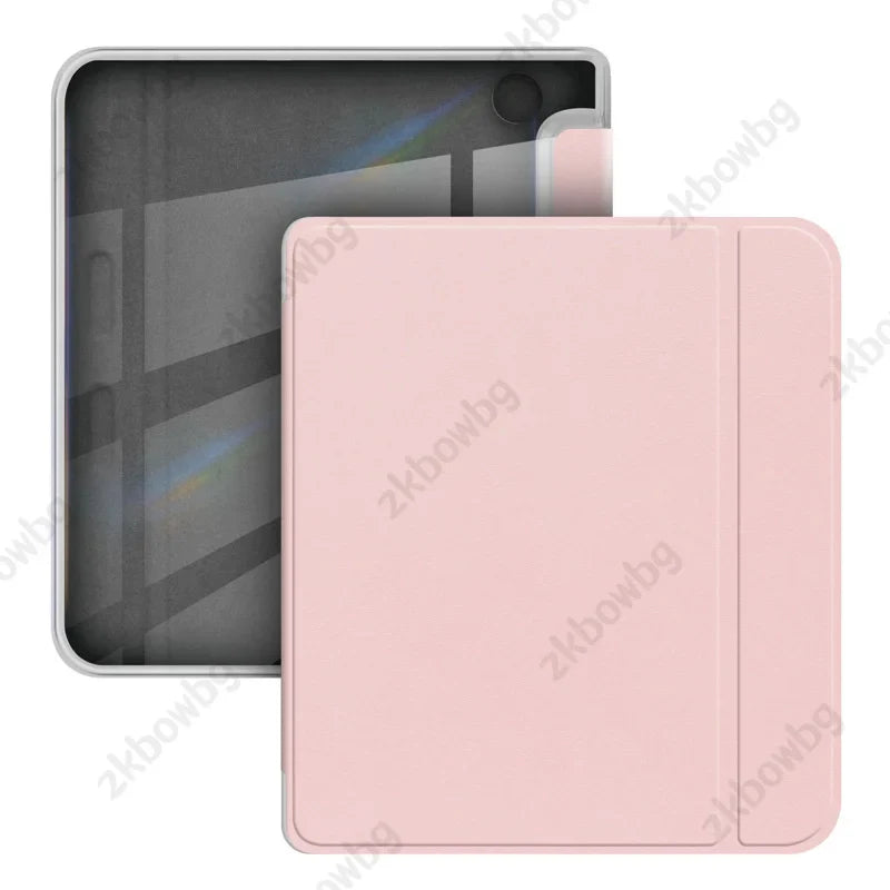 Slim PU Leather Case for KOBO Libra — Shockproof Smart Cover for Libra Colour 2024, Libra 2 2021 7" N428 N418 eBook with Clear Back
