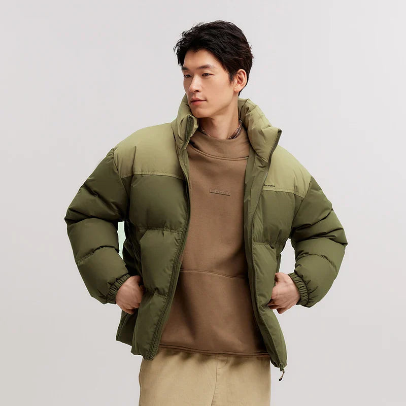 Semir 2024 Winter Down Jacket – Windproof, Waterproof Puffer Coat for Men and Women, Cold-Proof Outerwear for Couples