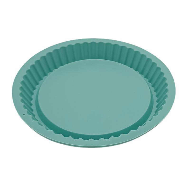 26cm Silicone Cake & Pizza Baking Tray – High-Temperature Mold for Bread, Pie, Toast & Pastry Kitchen Use