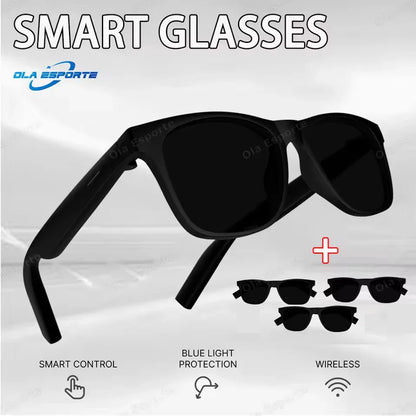 Ola Esporte Smart Glasses — Bluetooth Call Sunglasses, Multi-Functional Anti-Blue Light Wireless Headset for Men and Women