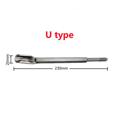 250mm SDS Plus Chisel Set – Electric Hammer Drill Bits (Point, Groove & Flat) for Concrete, Brick, Stone & Masonry Work