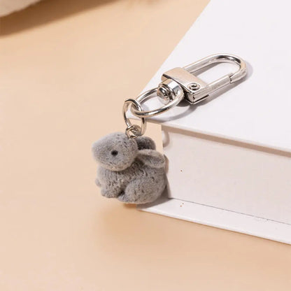 Cartoon Plush Koala Keychain – Cute Fluffy Doll Bag Pendant, DIY Keyring Charm Gift for Women