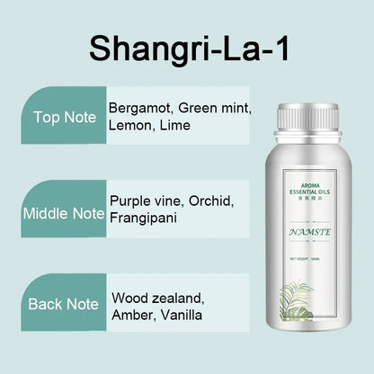 Namste Hotel Essential Oil 100ML – Aroma Fragrance Oil for Diffusers, Home & Hotel Air Freshener