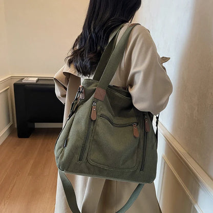 Women's Shoulder Crossbody Bag - Large Capacity Multi-Functional Tote Handbag