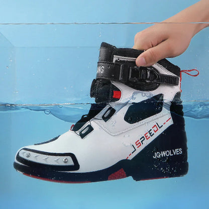 New Motorcycle Boots for Men & Women – Anti-Slip Winter Riding Sneakers for Bicycle, Mountain Racing & Road Speed, Autumn Ready