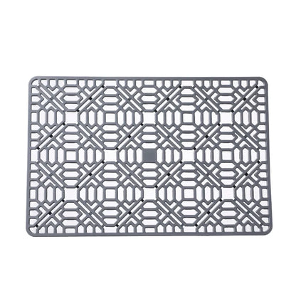 Food-Grade Silicone Hollow Insulation Mat – Non-Slip Kitchen Sink Protector & Desktop Table Mat