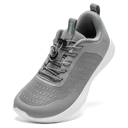 HOBIBEAR Wide Toe Running Shoes — Men & Women Non-Slip Elastic Band Sneakers, Comfortable Walking Footwear