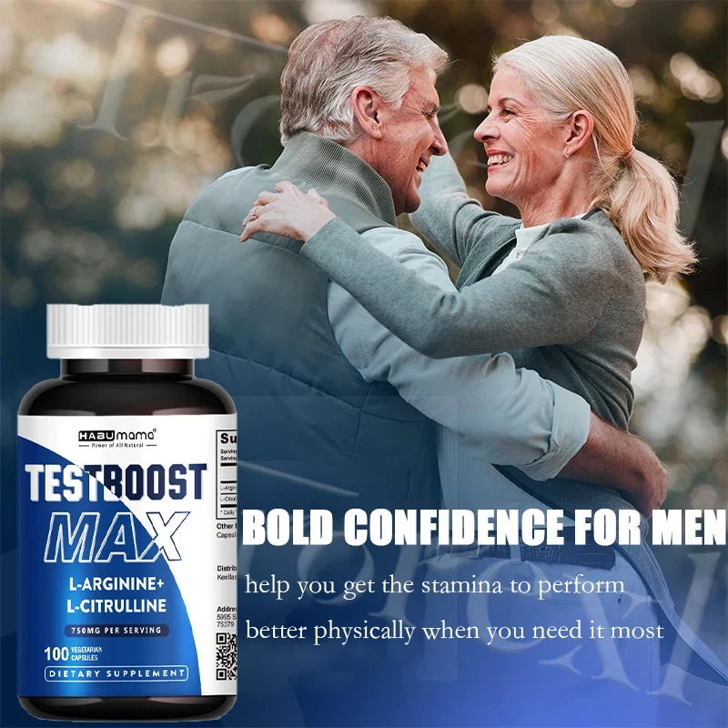 100 Tablets Men's Daily Vitality Supplement - Male Wellness, Energy & Performance Support