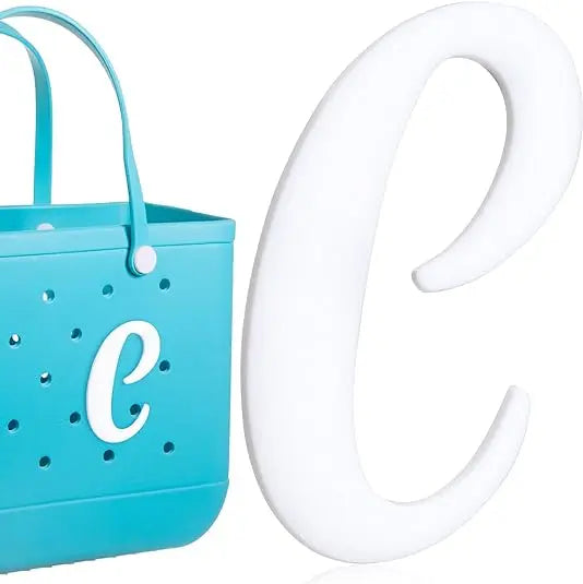 Alphabet Letter Charms for Bogg Bag – Decorative Accessories Inserts for Beach Bag