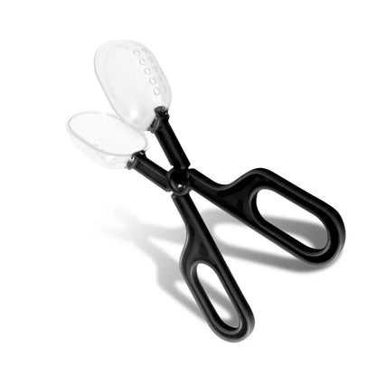 Portable Transparent Insect Catcher Scissor - Indoor/Outdoor Bug Scooper for Kids - Clamp Tong Tweezer for Biology Study Supplies