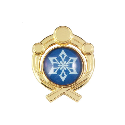 Genshin Impact Sumeru Vision Pins - Anime Character Element Badge Lapel Brooch Collectible Accessories