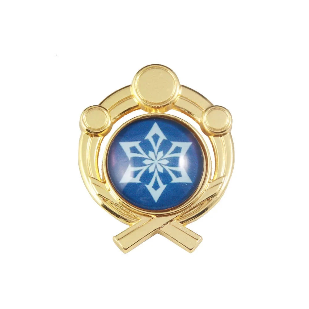 Genshin Impact Sumeru Vision Brooch Pins - Tighnari Collei Dori Nilou Element Badge Cosplay Lapel