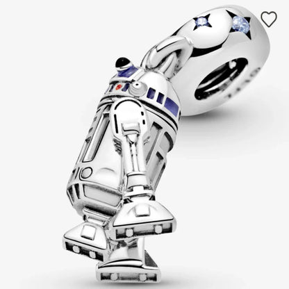 Fall New 925 Silver Plated MINISO Marvel Star Wars Rescuers Pendant Charm – Fits Original Pandora Bracelet, DIY Jewelry for Women