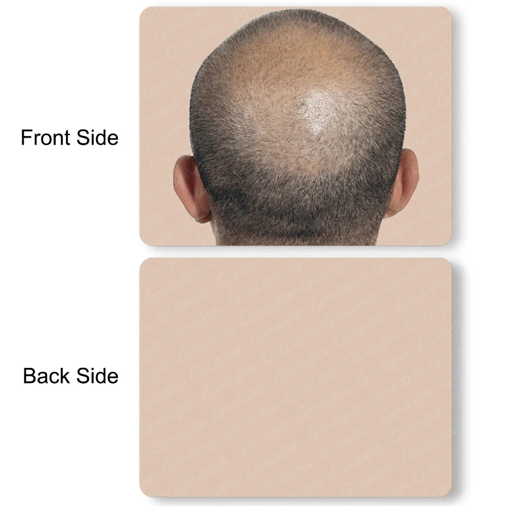 Silicone Practice Skin for Permanent Makeup — Double-Sided Latex Sheet with Brows Design for Hair Stroke Training