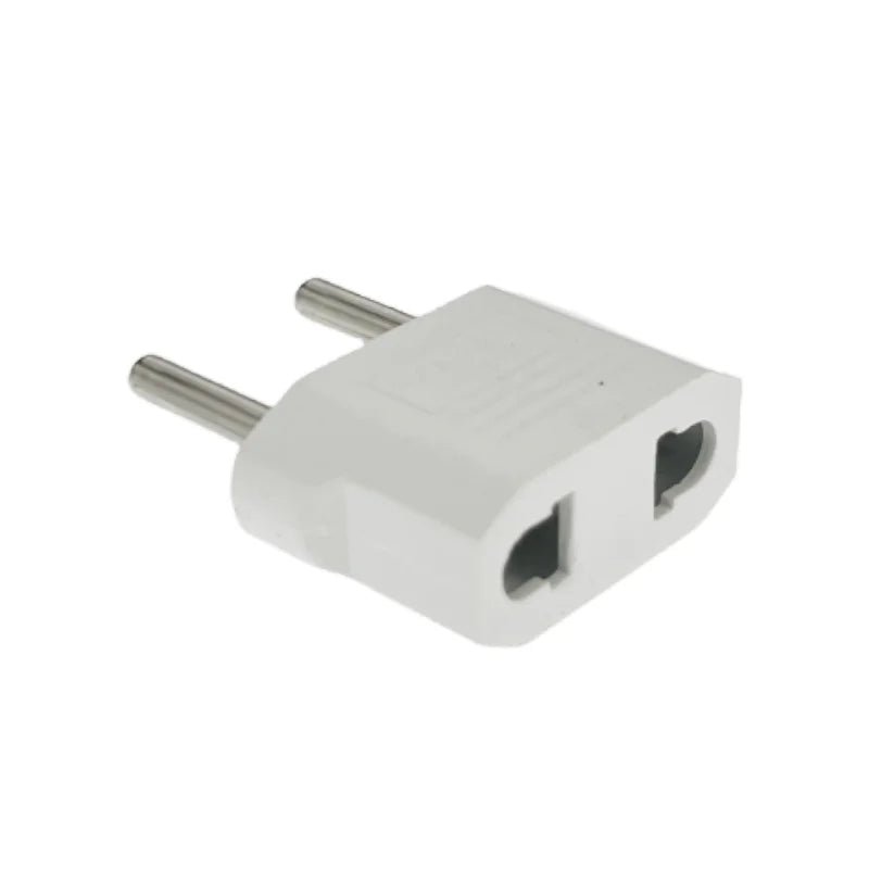 Mini Power Plug Adapter - Converts CN, UK, EU to US, AU - Suitable for America, Russia, Australia, Korea Travel - 4.0mm/4.8mm, 6A 125V