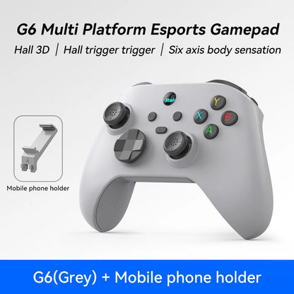 G6 Mobile Game Controller for Switch, iOS, Android & PC with Hall Effect Joystick – Cloud & Streaming GamePad