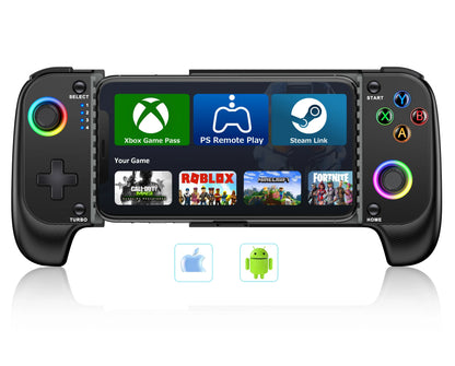 BEBONCOOL MC100 Telescopic Gamepad | Wireless Bluetooth Phone Controller for iOS & Android PUBG COD