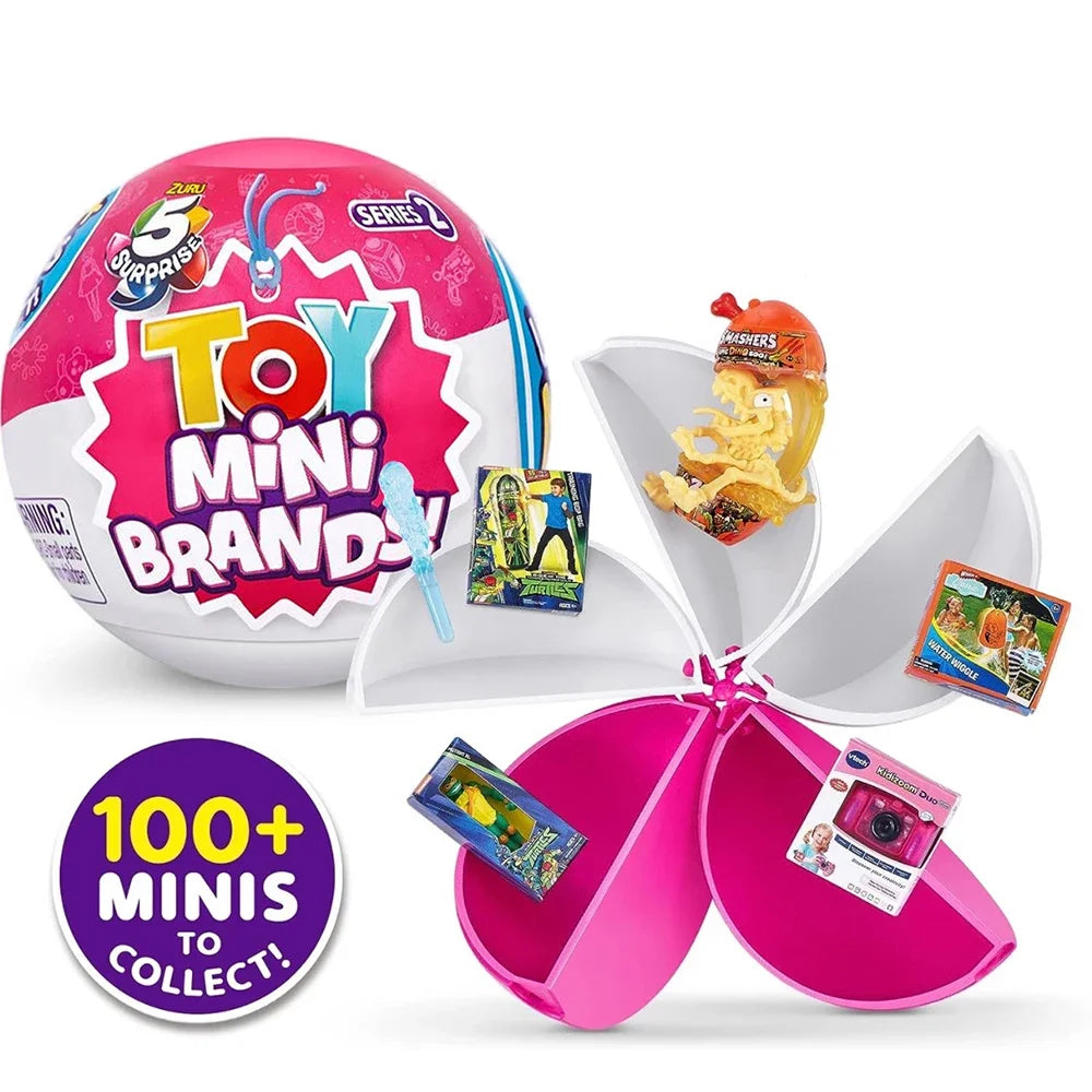 Zuru 5 Surprise Mini Brands – Original Mystery Blind Box Toy for Kids