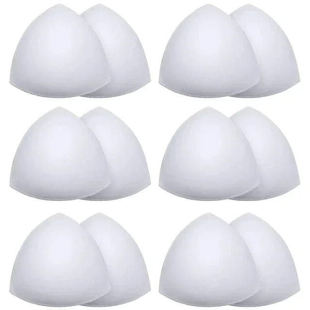 Soft Removable Bra Pads Inserts – Push Up Breast Enhancer Cups for Women Sports Bras, Bikini & Swimwear Support Pads