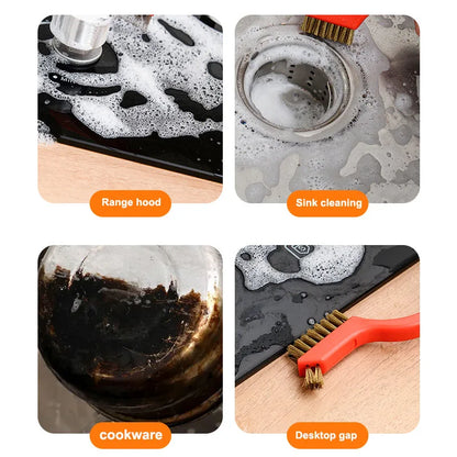 7-Inch Stainless Steel Brass Cleaning Brush Set: Rust Remover & Metal Wire Burring Tool