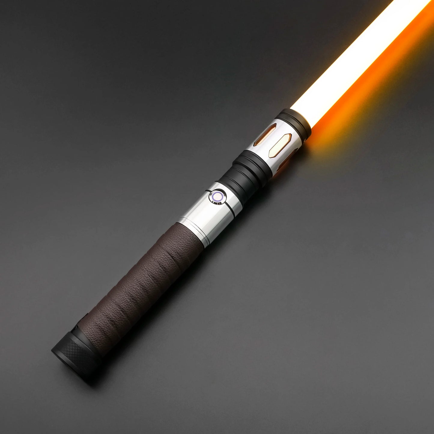 TXQSABER Heavy Dueling Lightsaber – Neo Pixel RGB Laser Saber with Metal Hilt, Smooth Swing Combat Cosplay Luminous Toy for Kids