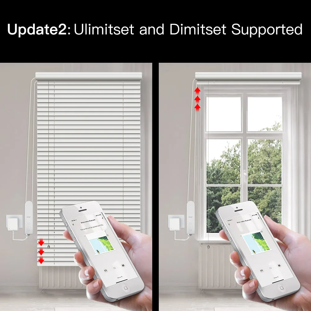 ZigBee Smart DIY Motorized Roller Blinds Drive Motor Hub - Tuya Smart Life APP, Alexa & Google Home Voice Control