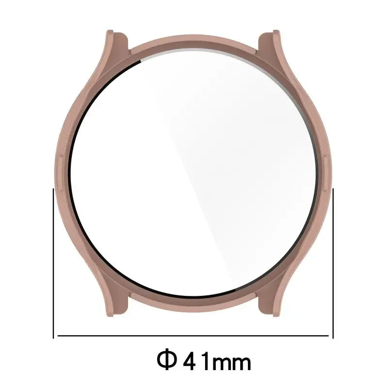 Tempered Glass Case for Garmin Venu 3/3S – Smartwatch Protective Cover with Screen Protector Bumper Shell