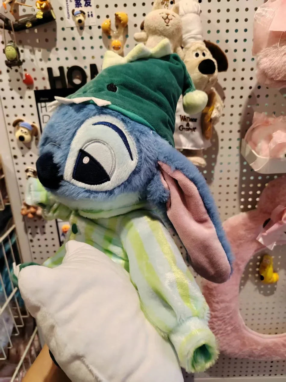 30-40cm Dinosaur Plush Doll – Cute Lilo & Stitch Sleepwear Toy, Summer Dream Series Large Pillow, Kids Birthday Gift