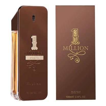 Hot Million Gold Perfume for Men & Women, Seductive Leather Notes, 100ml Valentine's Day Gift