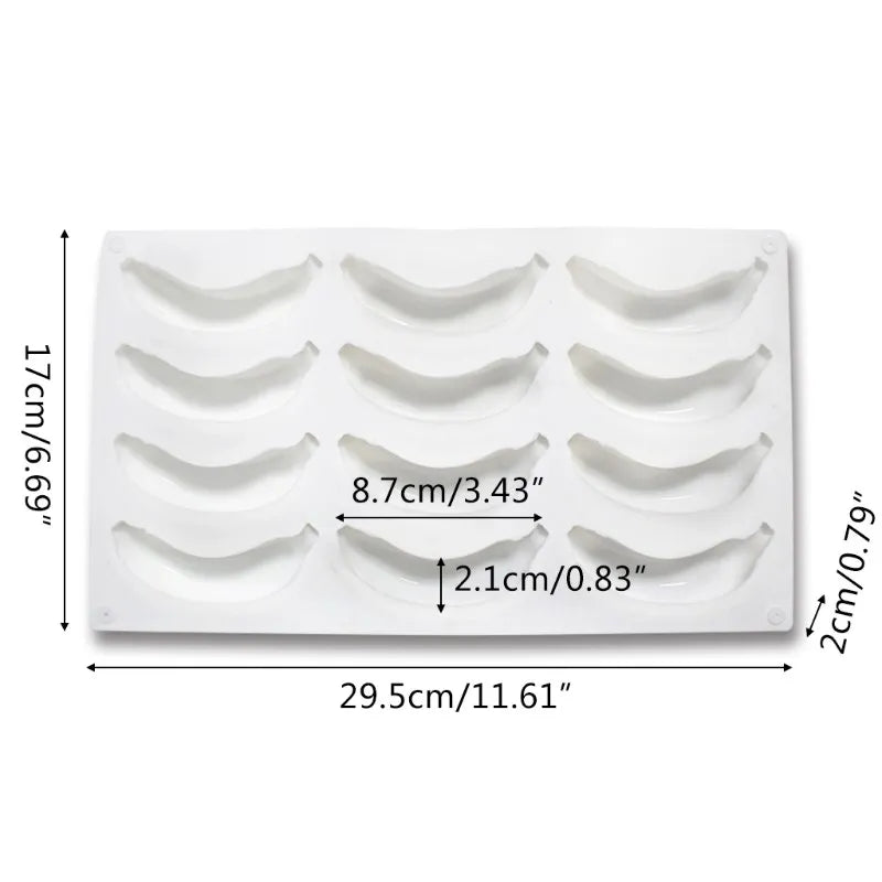 3D Fruit Shape Silicone Cake Mold — French Dessert Baking Tools for Brownies, Mousse & Pastry Decoration