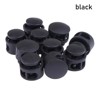 10Pcs Paracord Lanyard Cord Lock Stopper – Spring Toggle Clips for Backpacks, Sportswear, Shoelaces & Bags