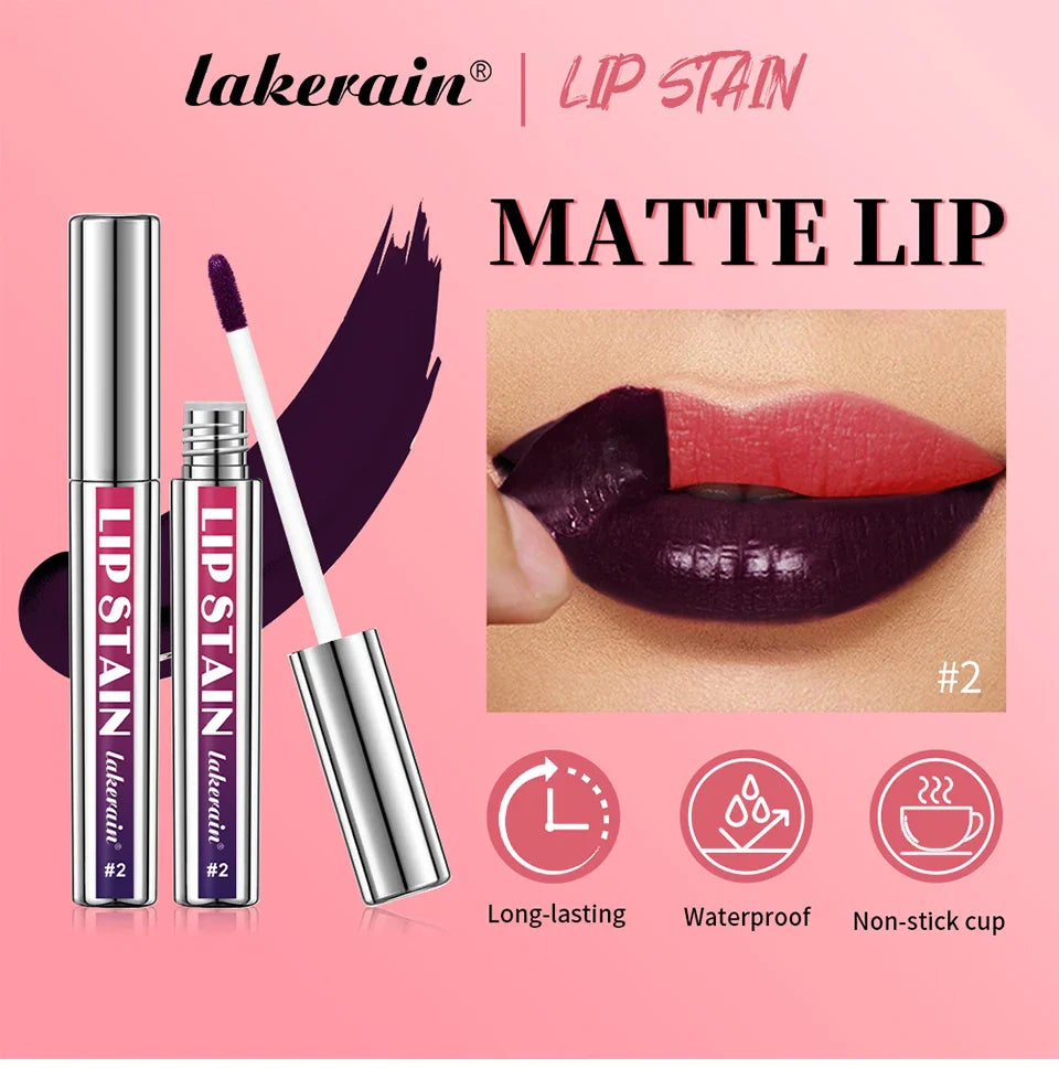 Peel-Off Lip Stain – Long-Lasting, Waterproof Pink Lip Tint | Transfer-Proof Natural Lip Color for Women’s Cosmetics