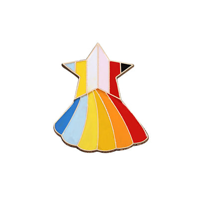 LGBT Rainbow Enamel Pins — Custom Heart & Flag Brooches for Bag, Shirt, Lapel, YES Gesture, Jewelry Gifts