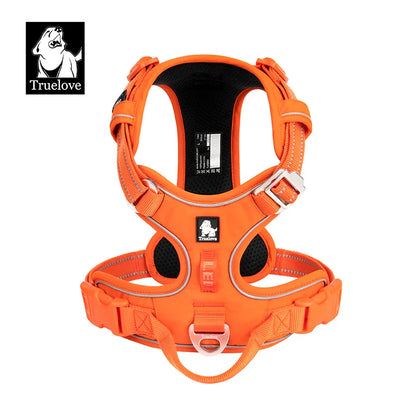 TRUE LOVE TLH5654 Reflective No-Pull Adjustable Nylon Dog Harness Step-In Comfortable Control Pet Walking Harness