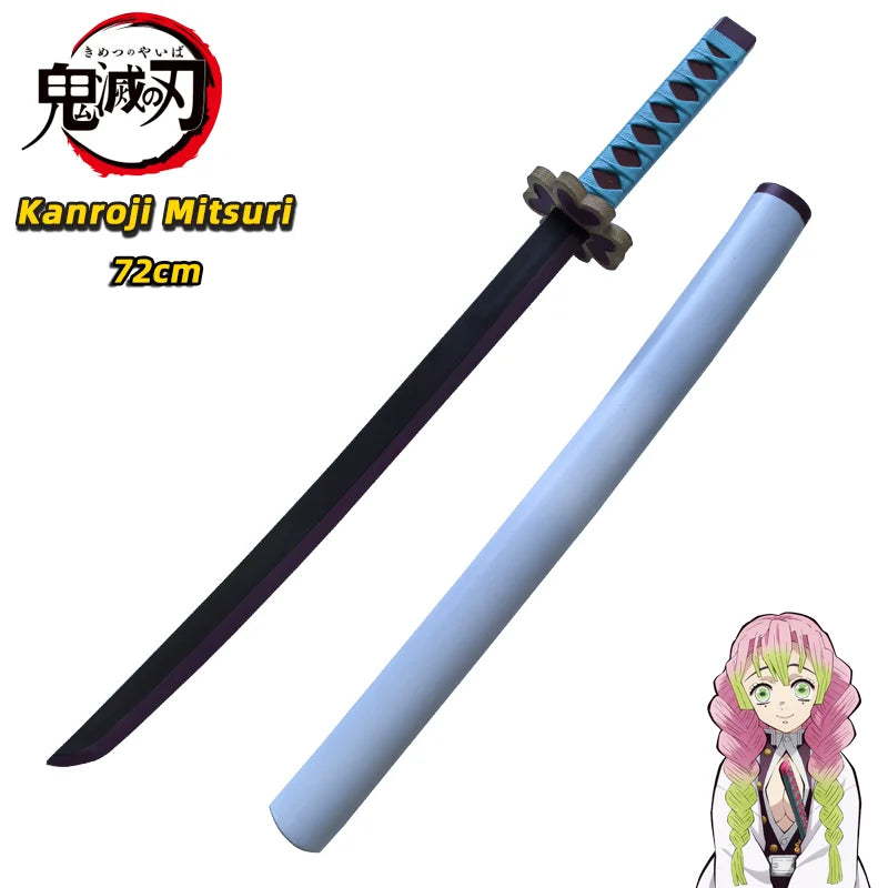 Demon Slayer Katana - 72cm Anime Cosplay Sword | Tomioka Giyuu & Tanjirou Replica
